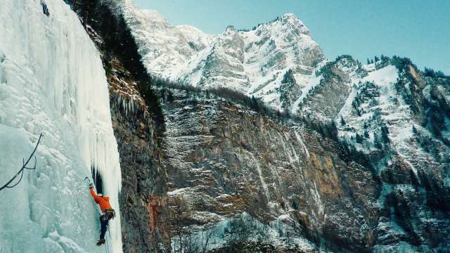 Eisklettern und Meditieren im Kulturschopf