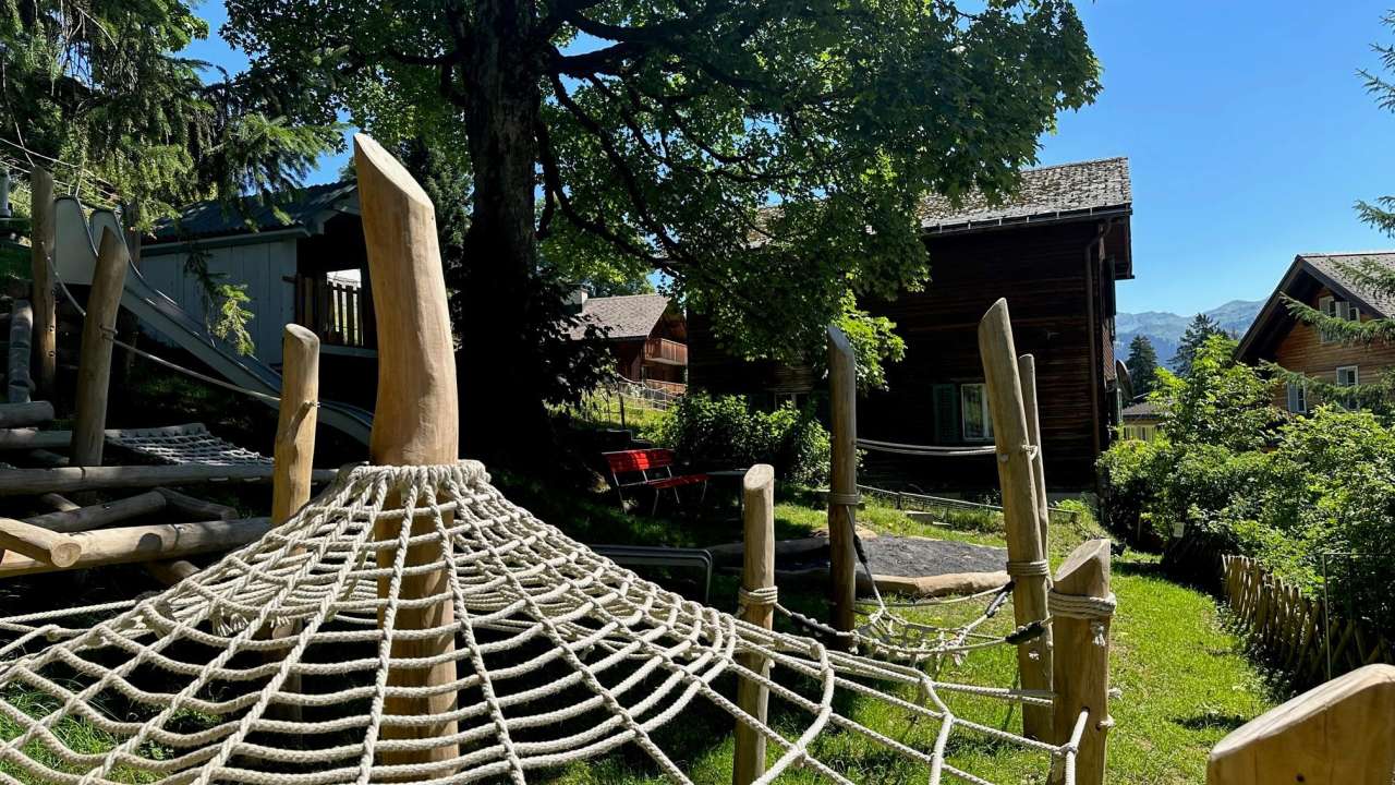 Spielplatz Hotel Tödiblick Braunwald