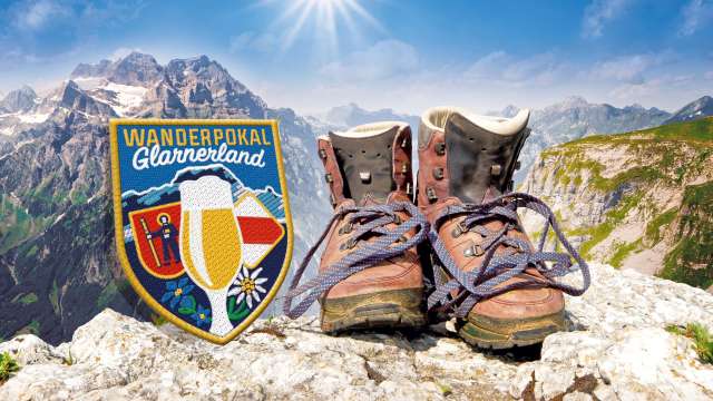 Mit dem Wanderpokal Glarnerland ganz nah ans Martinsloch