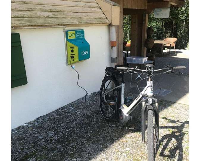 E-Bike Akkuladestation Berggasthaus Obbort