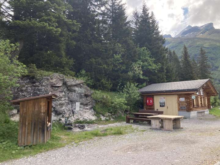 Feuerstelle Bootshaus