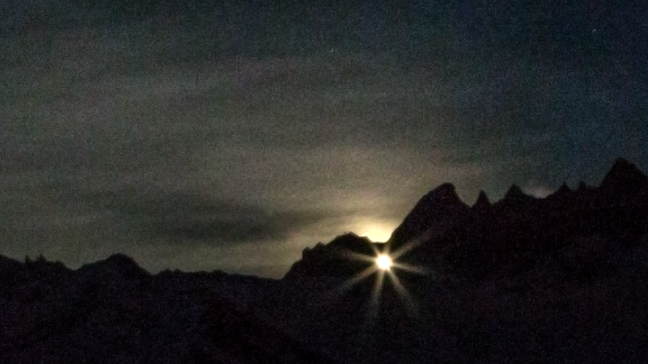 Mondereignis im Martinsloch am Mittwoch, 4. März 2026