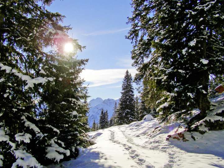 Schneeschuhtour Sunnähöräli