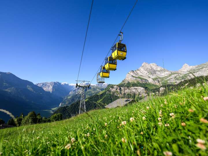 Gondelbahn Hüttenberg - Grotzenbüel, Sportbahnen Braunwald