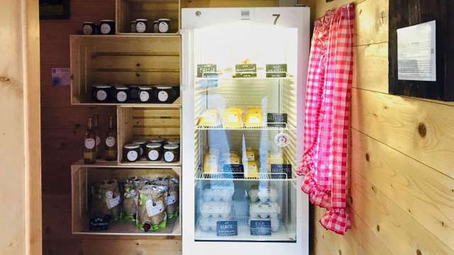 Hoflädeli Talstation Weissenbergbahn, Matt