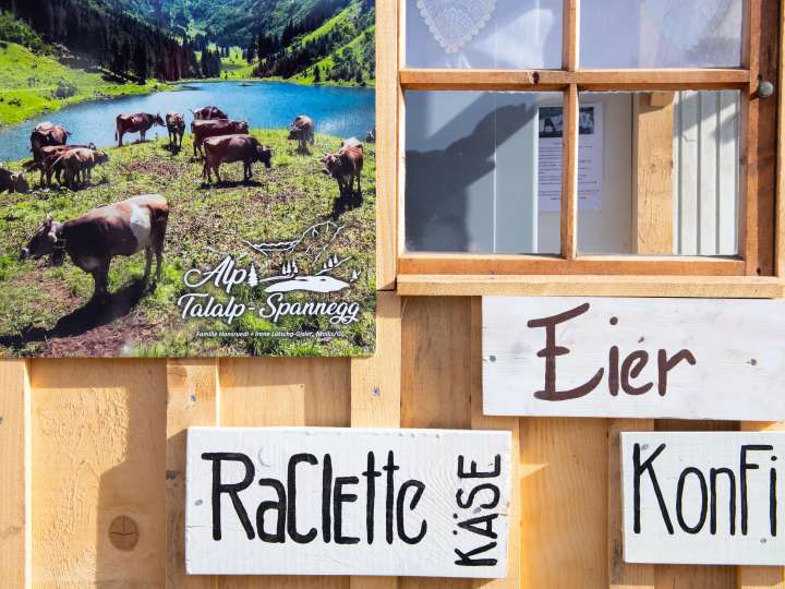 Alpkäse-Hüsli in Beglingen, Mollis