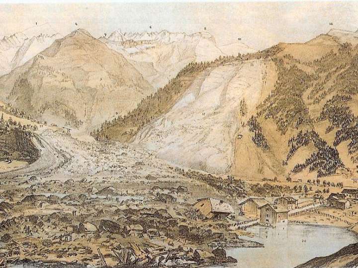 Spurensuche Bergsturz