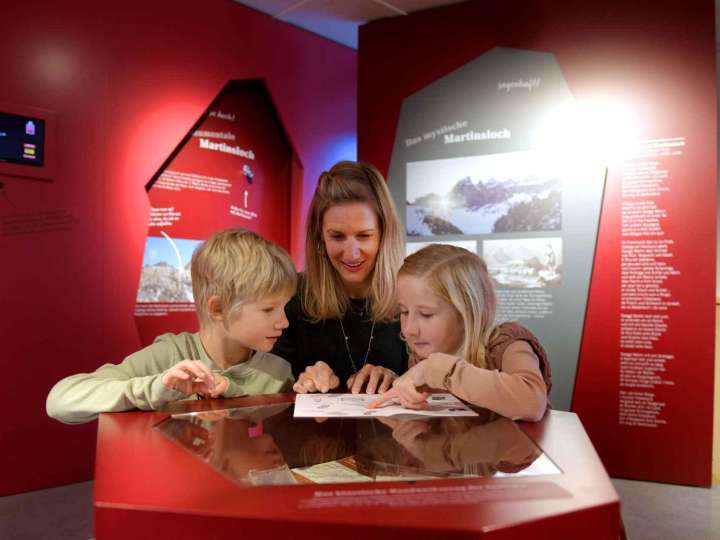 Besucherzentrum Glarnerland UNESCO-Welterbe Tektonikarena Sardona – Standort Elm