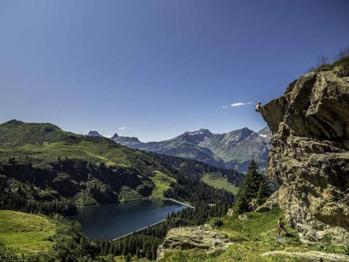 Kletterlager auf Mettmen im Freiberg Kärpf