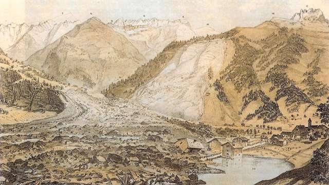 Spurensuche Bergsturz