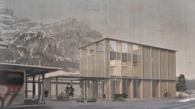Bahnhof Schwanden wird zu einer Visitenkarte für Glarus Süd