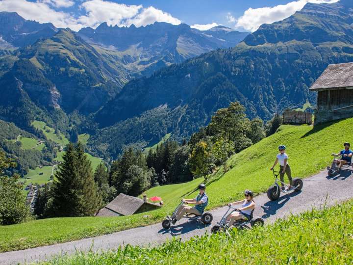 Mountaincarts – Fahrspass in den Bergen