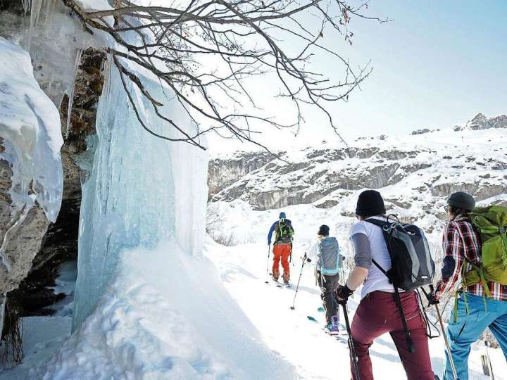 Schneeschuhtour Id Schönau gu Plegerä