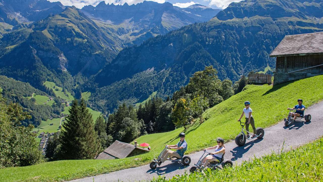 Mountaincarts – Fahrspass in den Bergen