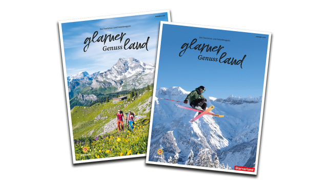 Genuss hat viele Facetten: Das neue Glarnerland Magazin ist da