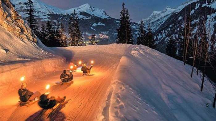 Nachtschlitteln und Fondueplausch Walensee