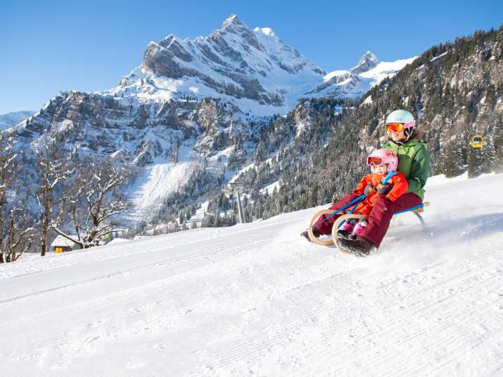Schlittelpiste Grotzenbüel - Hüttenberg