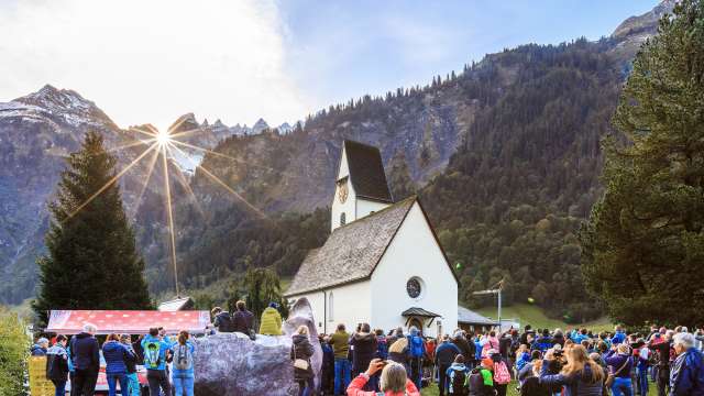 Ein seltenes Doppelereignis am Martinsloch