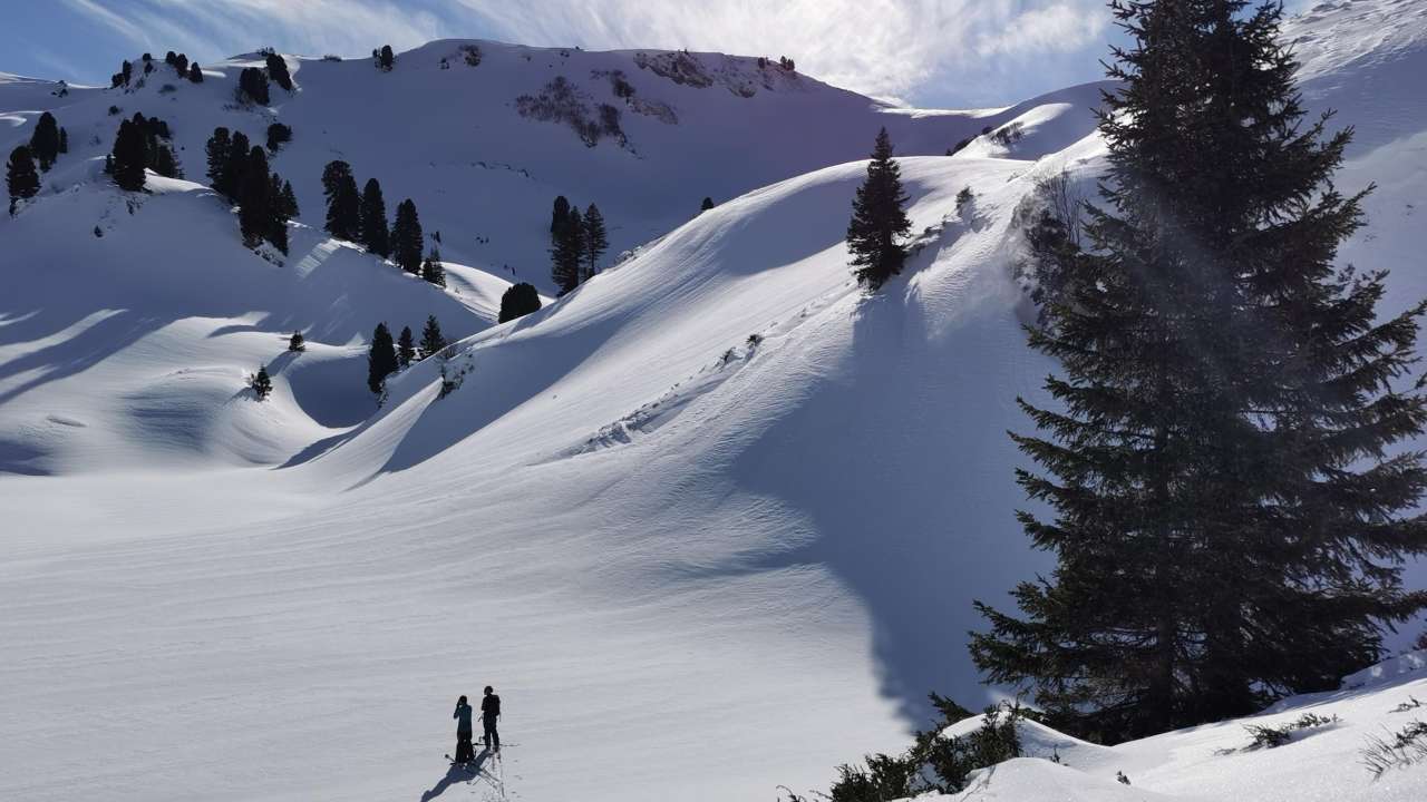 Schneeschuhtour Längeneggpass